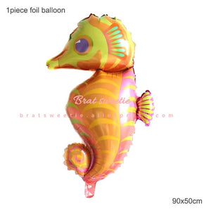 Metallic balloons decoration Mermaid