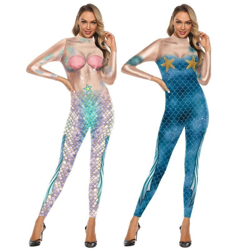 Full Mermaid Body Suit