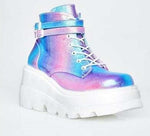 Hologram II mermaid platform shoe