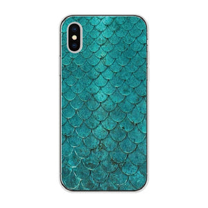 Protective cover for mermaid mobile phone