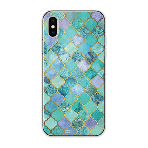 Protective cover for mermaid mobile phone