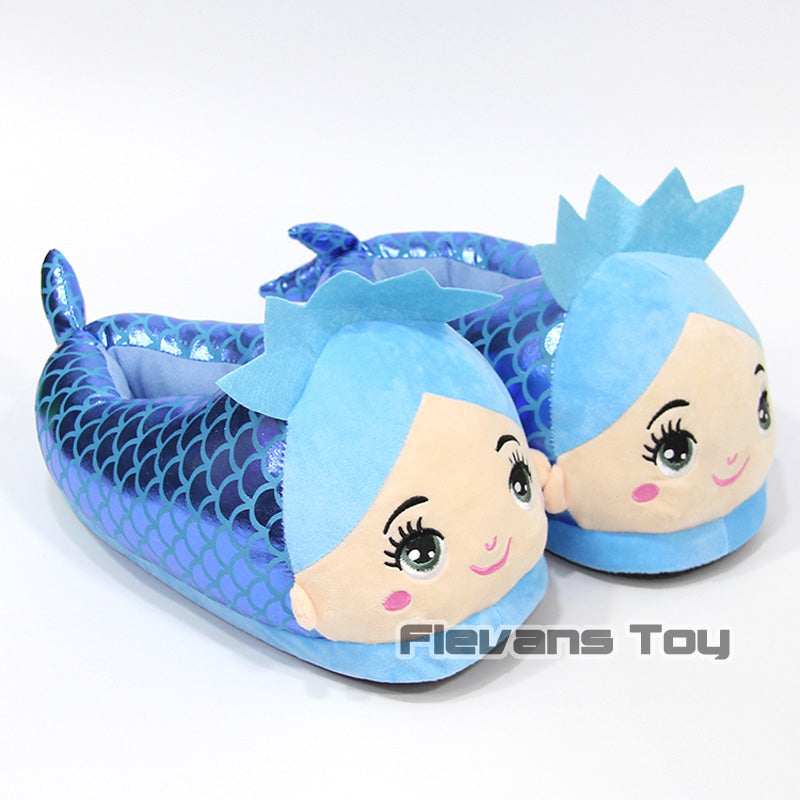 Mermaid sleep slippers