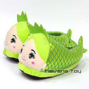 Mermaid sleep slippers