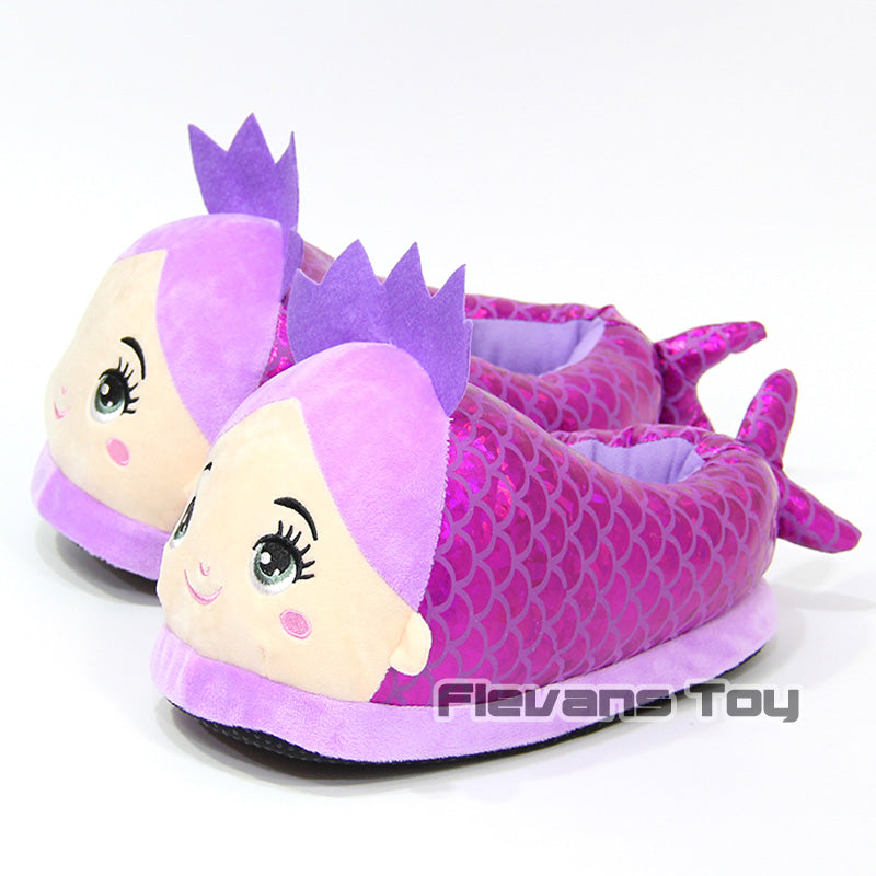 Mermaid sleep slippers