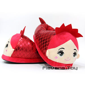 Mermaid sleep slippers