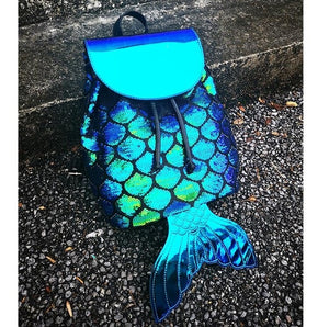 Mermaid tail bag