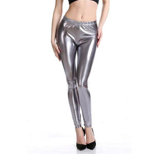 Leggins design Mermaid scales and metal