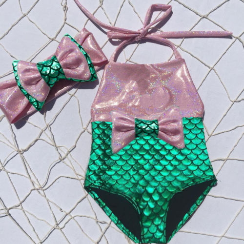 Girl mermaid swimsuit