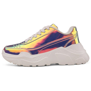 Laser color shoe