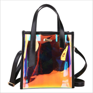 Handbag and transparent shoulder, mermaid shines