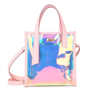 Handbag and transparent shoulder, mermaid shines